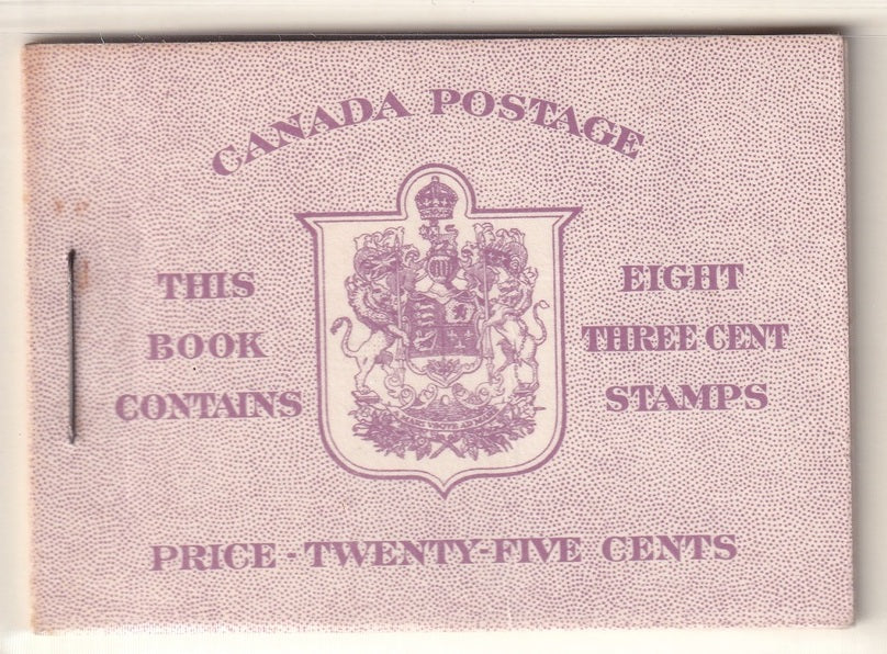 Canada 1950 Sc BK40b booklet MNH** English