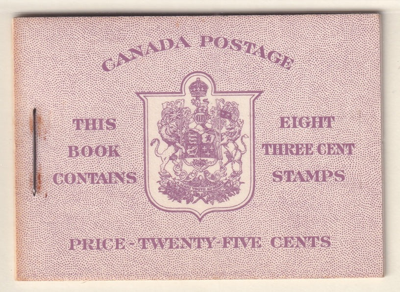 Canada 1950 Sc BK40b booklet MNH** English