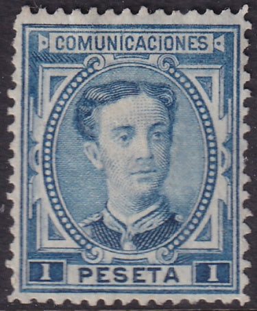 Spain 1876 Sc 228 MNG(*) type I