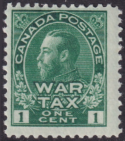 Canada 1915 Sc MR1 war tax MH*