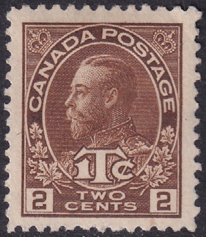 Canada 1916 Sc MR4 war tax MH*