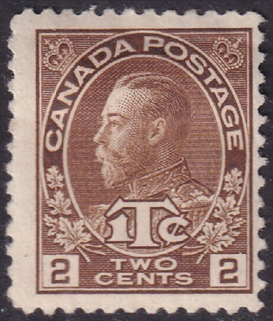 Canada 1916 Sc MR4 war tax MH* heavy hinge