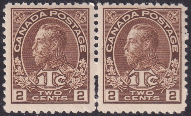 Canada 1916 Sc MR4 war tax pair MNH**
