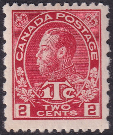 Canada 1916 Sc MR5 war tax MH*