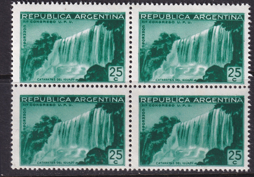 Argentina 1939 Sc 462 block MNH**