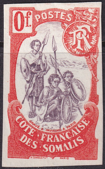 Somali Coast 1903  orange & brown colour essay MNG(*)