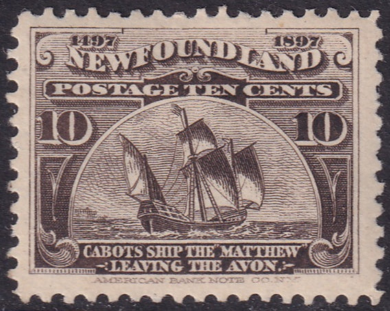 Newfoundland 1897 Sc 68 MH*