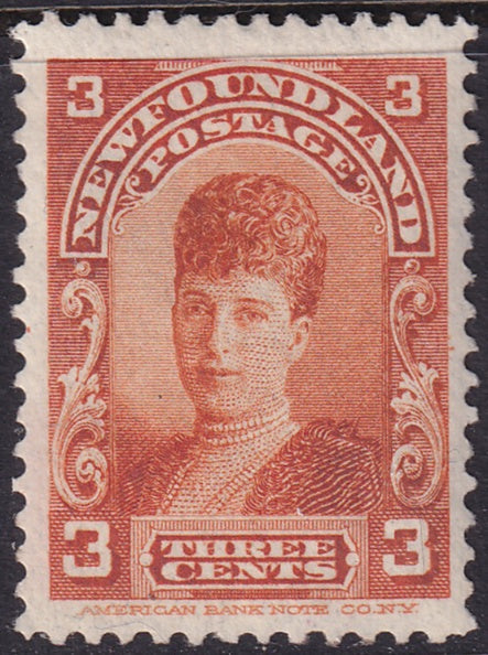 Newfoundland 1898 Sc 83 MH* some oxidization