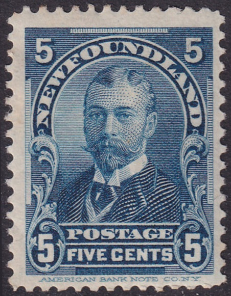 Newfoundland 1899 Sc 85 MH* disturbed gum