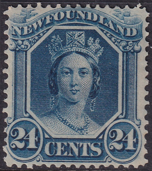Newfoundland 1865 Sc 31 MH* some disturbed gum