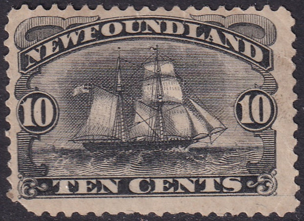 Newfoundland 1887 Sc 59 MH* damaged corners