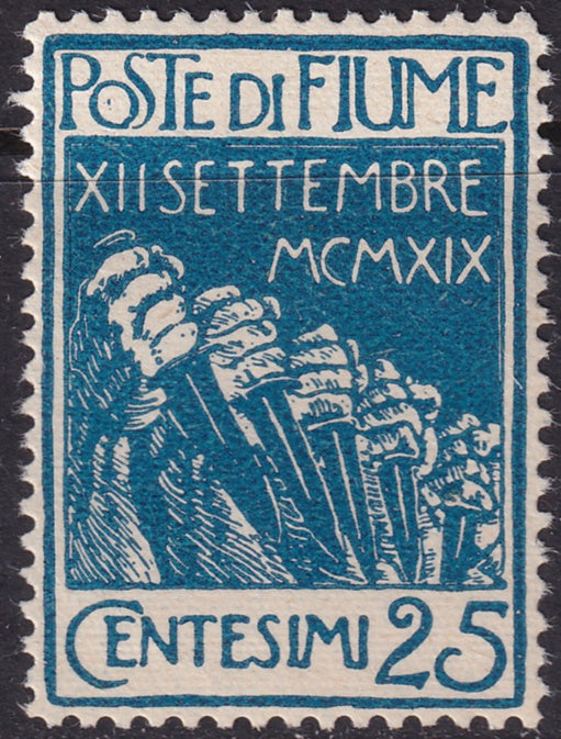 Fiume 1920 Sc 103 MH*