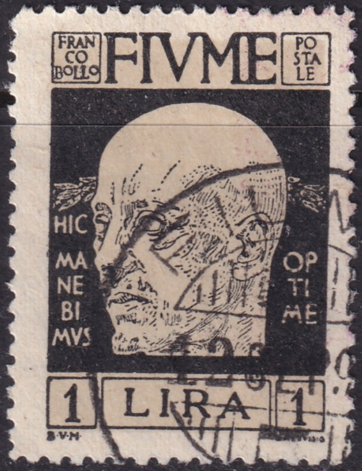 Fiume 1920 Sc 95 used