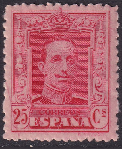 Spain 1926 Sc 338a MNH** type II light diagonal crease