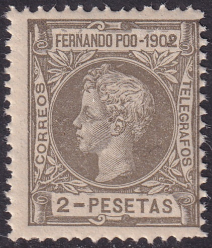 Fernando Po 1902 Sc 110 MNH**