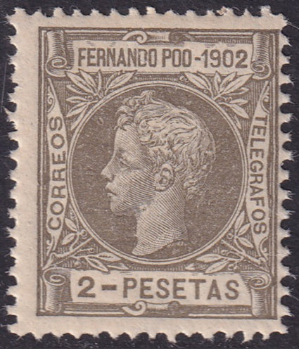 Fernando Po 1902 Sc 110 MNH**