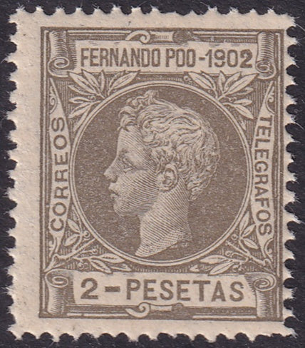 Fernando Po 1902 Sc 110 MNH**