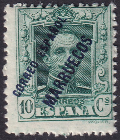 Spanish Morocco 1929 Sc Ed 52 UPU congress specimen (muestra) MNH**