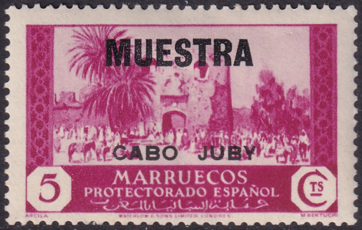 Cape Juby 1935 Sc 55 MH* specimen (muestra)