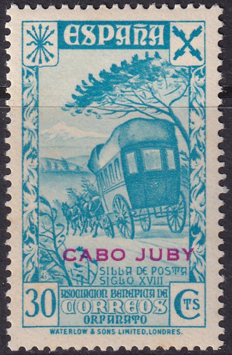 Cape Juby 1938 beneficencia Ed 3 MNH**