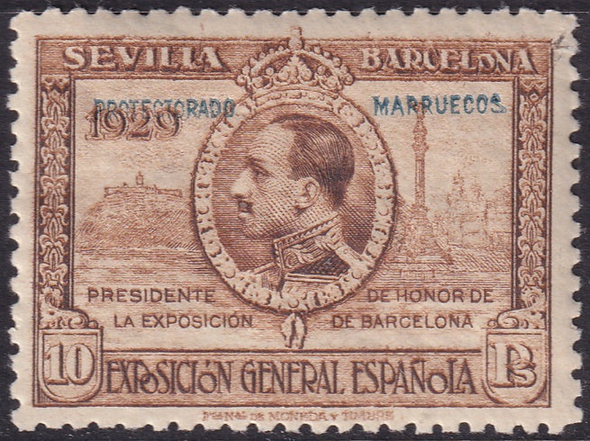 Spanish Morocco 1929 Sc 120 MNH**