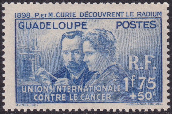 Guadeloupe 1938 Sc B3 MH*