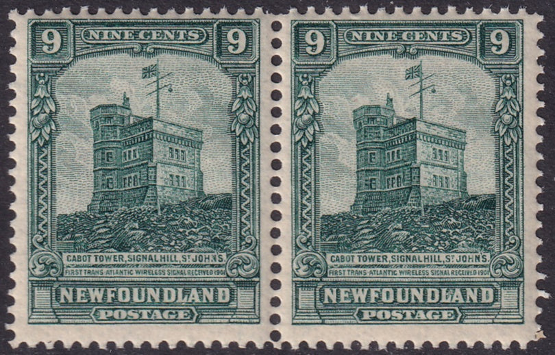 Newfoundland 1928 Sc 152 pair MNH**