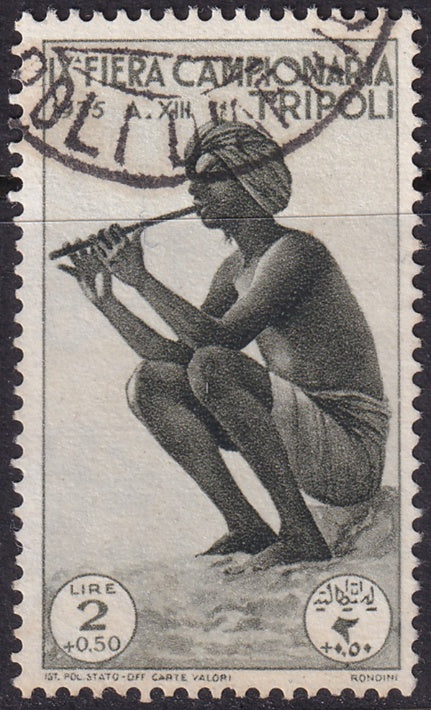 Libya 1935 Sc B60 used Tripoli cancel