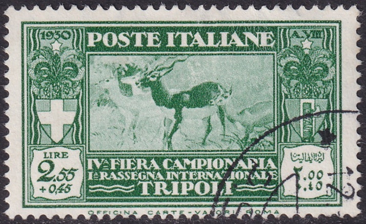 Libya 1930 Sc B27 used