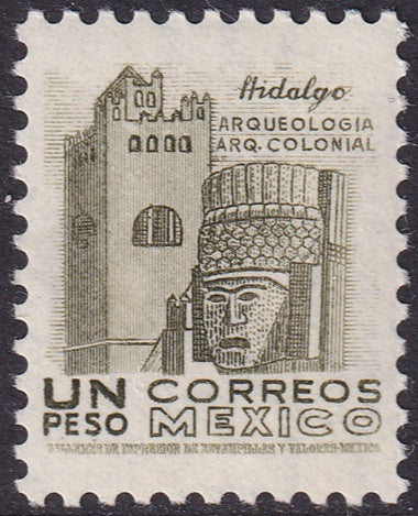 Mexico 1958 Sc 882 MNH** perf 11