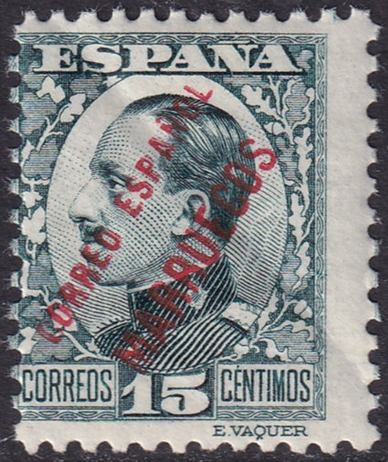 Spanish Morocco 1930 Sc 123 MNH** diagonal crease