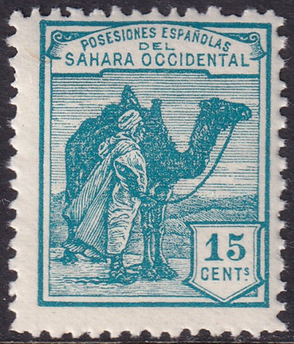 Spanish Sahara 1924 Sc 3 MNH** specimen (muestra)