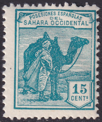 Spanish Sahara 1924 Sc 3 MNH** specimen (muestra)