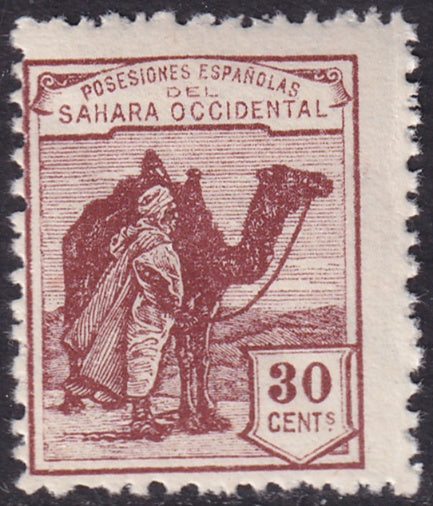 Spanish Sahara 1924 Sc 6 MNH** specimen (muestra)