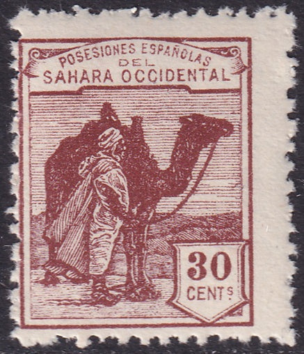 Spanish Sahara 1924 Sc 6 MNH** specimen (muestra)