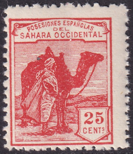 Spanish Sahara 1924 Sc 5 MNH** specimen (muestra)