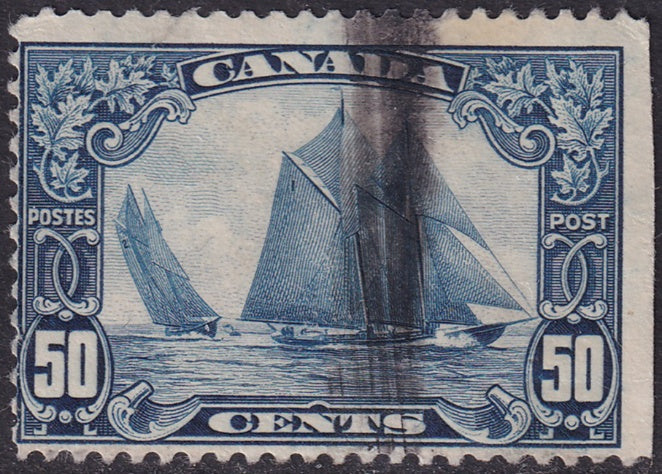 Canada 1927 Sc 158 used roller cancel