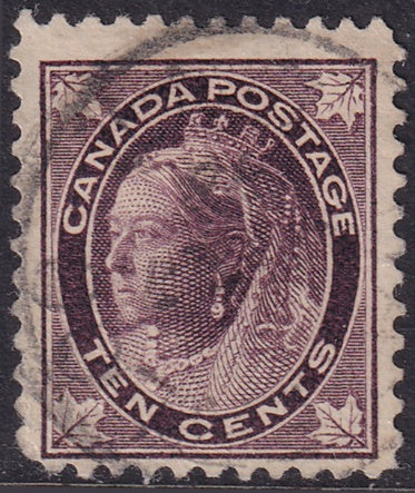 Canada 1897 Sc 73 used [..] date cancel
