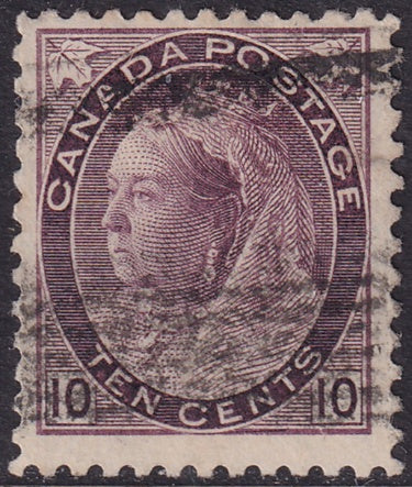 Canada 1898 Sc 83 used roller cancel