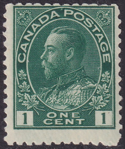 Canada 1911 Sc 104 MLH* dark green