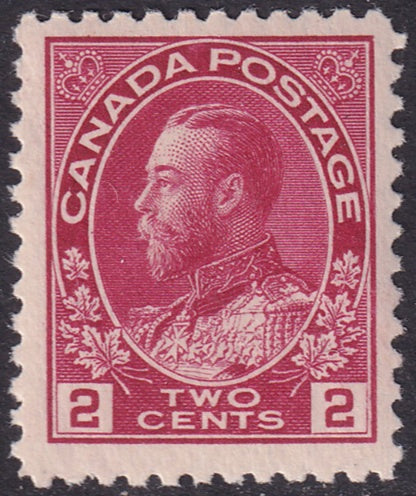 Canada 1917 Sc 106 MLH* carmine