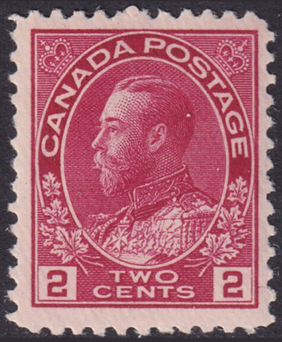 Canada 1917 Sc 106 MLH* carmine