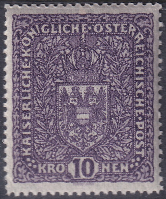 Austria 1916 Sc 163 MNH** deep violet