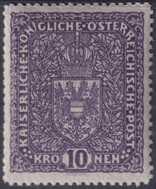 Austria 1916 Sc 163 MNH** deep violet