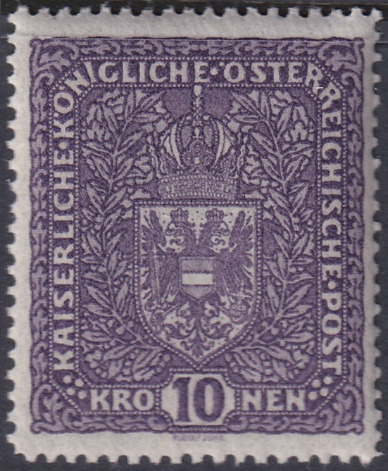 Austria 1917 Sc 167 MNH** violet