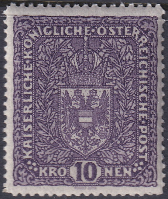 Austria 1917 Sc 167 MNH** violet