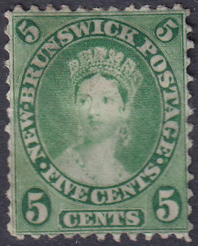 New Brunswick 1860 Sc 8 MNG(*) heavy hinge
