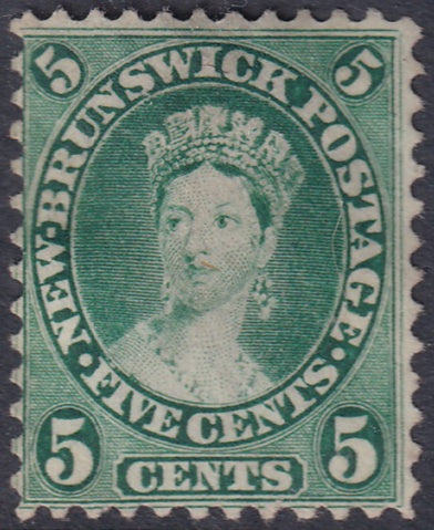 New Brunswick 1860 Sc 8a MNG(*) writing on back