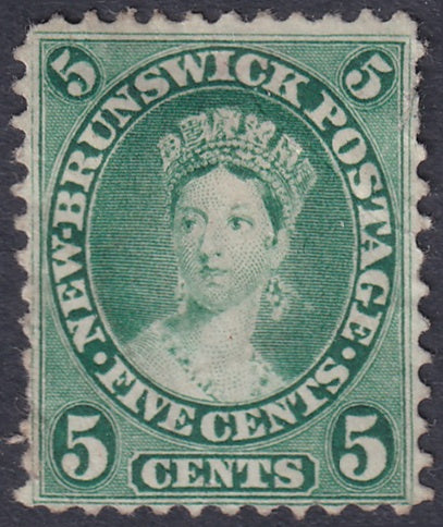 New Brunswick 1860 Sc 8a MNG(*) heavy hinge