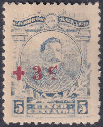Mexico 1918 Sc B1 MH* heavy hinge